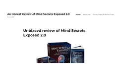 Desktop Screenshot of mindsecretsreview.com