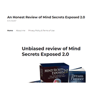 Tablet Screenshot of mindsecretsreview.com